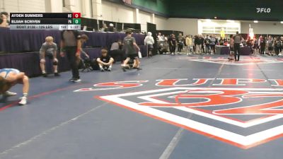 126 lbs Round Of 64 - Ayden Sumners, NC vs Elijah Scriven, PA