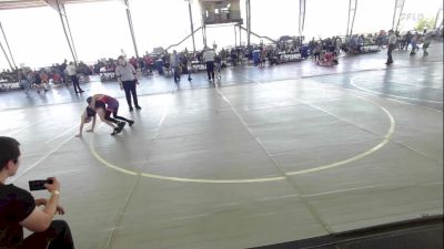 69 lbs Consolation - Ezekiel Ramirez, Juggernaut WC vs Ryatt Cavazos, Hammer House Mafia