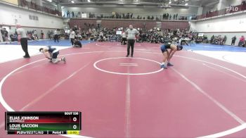 138 lbs Champ. Round 3 - Louis Gaccion, Pinnacle vs Elias Johnson, Bloomfield