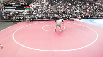 5A 190 lbs Quarterfinal - Kaden Moore, Salem Hills vs Bruce Walker, Hunter