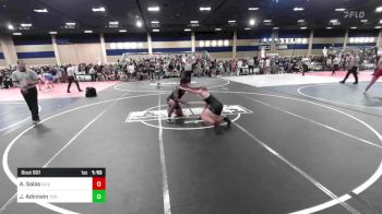 138 lbs Round Of 256 - Adam Salas, Silverback WC vs Joshua Adiniwin, Too Much Mana