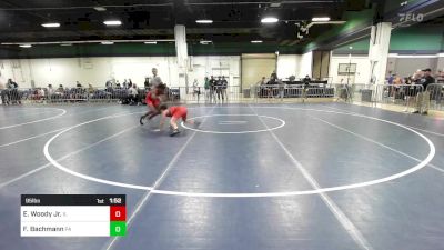 95 lbs Semifinal - Eddie Woody Jr., IL vs Freddy Bachmann, PA