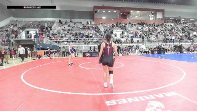U23 Women - 59 lbs Cons. Round 1 - Arianna Dominguez, AZ vs Kennedie Snow, NC