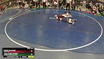 67 lbs Quarterfinal - Benjamin Myers, LV Bear Wrestling Club vs Knox Mauger, WESTLAKE