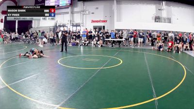 132 lbs Cons. Round 2 - Mason Shirk, Big Game Wrestling Club vs Ky Fikes, Ohio