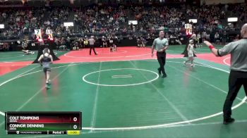 74 lbs Cons. Round 4 - Connor Denning, ANDA vs Colt Tompkins, OKWA