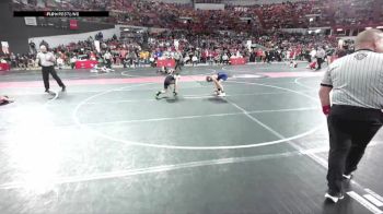 85 lbs Cons. Round 2 - Thomas Lesselyong, Team Nazar Training Center vs Jackson Otis, Grafton Wrestling Club