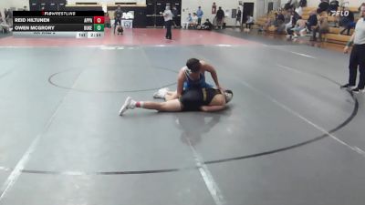 197Green lbs Rr Rnd 3 - Reid Hiltunen, Appalachian State vs Owen McGrory, Duke