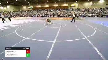 138 lbs Round Of 32 - Rhyley Brundy, North Summit vs Timmy Murabito, Bay Area Dragons