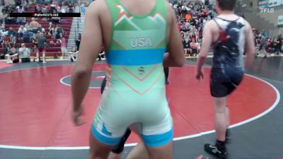 138 lbs Quarterfinal - Wyatt Wells, Team Real Life Wrestling vs Brian Moreno, Sublime Wrestling Academy