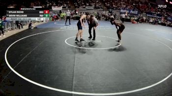 D 2 144 lbs Champ. Round 2 - Dylan Ricks, Brusly vs Devin Williams, Prairieville