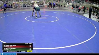 222 lbs Semis & 1st Wrestleback (8 Team) - Wyatt Anicker, Scappoose vs James Durand, Estacada