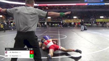 165 lbs Consolation - Nicholas Martino, Fresno State WC vs Calvin Kopstein, James Madison