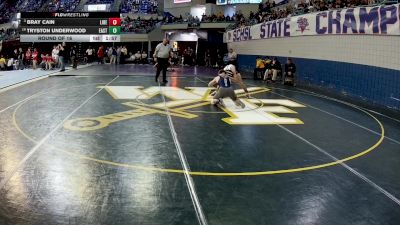 138 lbs Round Of 16 - Bray Cain, Liberty vs Tryston Underwood, East Clarendon