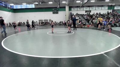 65-70 lbs Round 2 - Ella Gepner, Tonganoxie Wrestling Club vs Oaklee Karhoff, Mexico Youth Wrestling Club