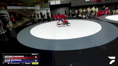 106 lbs Round 4 (16 Team) - Antonio Garaventa, CMWA-FR vs Ryder Doleschal, BAWA-FR