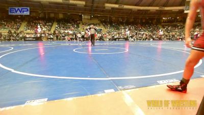 81 lbs Round Of 16 - Audrey Spencer, Steel City Reloaded vs Maisyn Lott, Bison Takedown Club