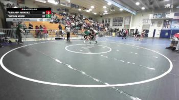 145 lbs Quarterfinal - Lilianna Mendez, Irvine vs Devyn Kripp, Poly/Long Beach