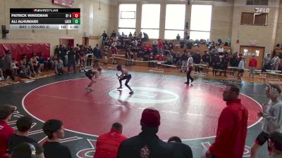 110 lbs Day 1 (round 2) - Patrick Winseman, St. Francis A vs Ali Alhumaidi, Lackawanna