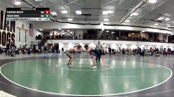 165 lbs Cons. Round 3 - Sean King, Unattached vs Carter Mock, Unattached