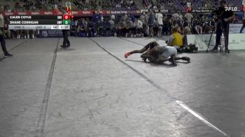 125 lbs Semis & 3rd Wb (16 Team) - Shane Corrigan, Wisconsin-Parkside vs Caleb Coyle, Nebraska-Kearney