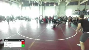 46 lbs Semifinal - Israel Jimenez, Grindhouse vs Oakley Newby, Westlake