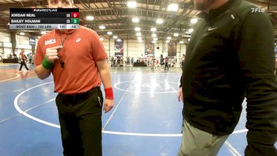 152 lbs Consi Of 8 #1 - Jordan Neal, OH vs Bailey Holman, CA