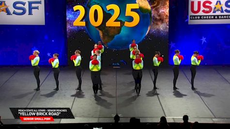 Peach State All Stars - Senior Peaches - "Yellow Brick Road" [2025 Senior Small Pom Prelims] 2025 The Dance Worlds