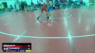 136 lbs Quarterfinals (8 Team) - Sigmar Solaas, Texas Gold vs Blaise Villemarette, Louisiana