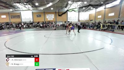 145 lbs Consi Of 8 #2 - Kaydence Atkinson, New Britain vs Naomi Bragg, Bucksport