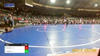 85 lbs Quarterfinal - Brantley Arluck, Spartan Mat Club vs Creed Rolan, Standfast