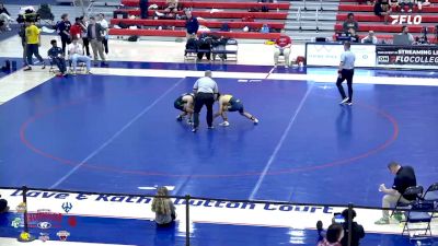 165 lbs Quarterfinal - Nicholas Menjivar, Greensboro vs Cooper Comer, Averett