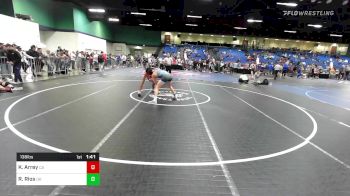 138 lbs Consi Of 32 #1 - Kristofer Arrey, CA vs Richard Trae Rios, OK