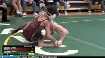 120 lbs Cons. Round 4 - Hayden Hollis, SPRINGBORO vs Jibreel Smith, NEWARK