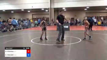 82 lbs Semifinal - Arseni Kikiniou, Elite Wrestling Academy vs Caden Woodall, Black Cat Wrestling Club