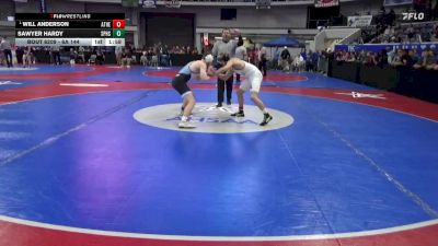 6A 144 lbs Semifinal - Will Anderson, Athens vs Sawyer Hardy, Spain Park HS