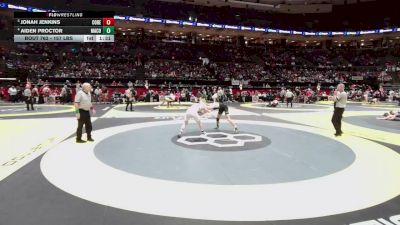 157 lbs Quarters - Jonah Jenkins, Col. DeSales vs Aiden Proctor, Mad. Comprehensive