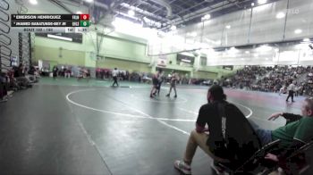 190 lbs Quarterfinal - Emerson Henriquez, FRANKLIN vs Jhamed Babatunde-Bey Jr, GRANADA HILLS