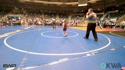 55 lbs Rr Rnd 1 - Maisyn Malone, Bartlesville Wrestling Club vs Kamrei Downing, Berryhill Wrestling Club