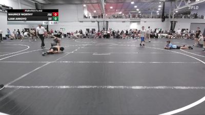 98 lbs Round 3 (6 Team) - Maurice Worthy, JV All Stars vs Liam Arroyo, Team Shutt