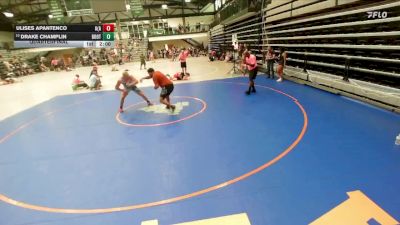 223-291 lbs Quarterfinal - Drake Champlin, PSF Wrestling Academy vs Ulises Apantenco, Aurora (East Aurora)