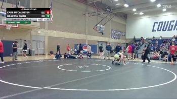 141 lbs Champ. Round 1 - Cade McCallister, Clackamas Community College vs Braxton Smith, Eastern Oregon University (OR)