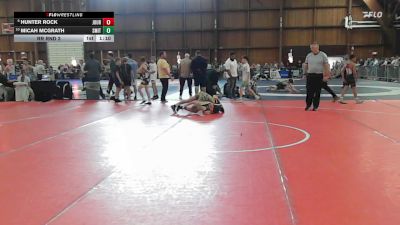 95 lbs Rr Rnd 3 - Hunter Rock, Journeymen WC vs Micah Mcgrath, Smitty's Barn