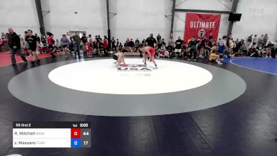 120 lbs Rr Rnd 2 - Ryan Mitchell, Mat Assassins vs Zak Massaro, Team Alien UFO