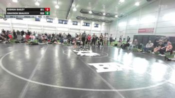 96 lbs Semifinal - Joshua Bailey, WV Lunatics - MS vs Grayson Sealock, Front Royal - MS