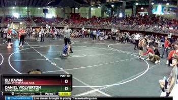 75 lbs Champ. Round 2 - Daniel Wolverton, Bennington Wrestling Club vs Eli Kavan, Cavalry Wrestling Club