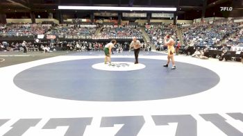215 lbs 3rd Place Match - Jaxson Chartier, Hays HS vs Joaquin Capra, Overland Park-Blue Valley Southwest HS