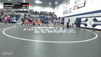 113 lbs Consi Of 8 #2 - Joshua Pyeatt, Will Rogers vs John Garza, Bookert T Washington