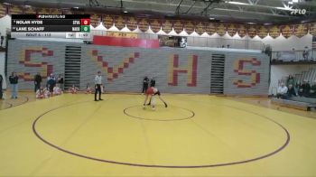 113 lbs Champ. Round 1 - Lane Schaff, Natrona County vs Nolan Hyde, Star Valley