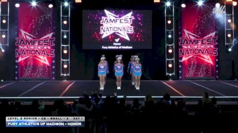 Fury Athletics of Madison - Honor [2026 L2 Senior - D2 - Small - A DAY 1] 2026 JAMfest Cheer Super Nationals